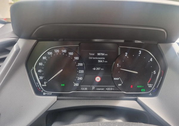 BMW Seria 1 cena 85000 przebieg: 98784, rok produkcji 2020 z Białystok małe 67